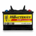 batteries agm start stop