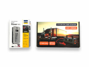 2 boosters de batteries : GYS Power 501 et Jump Starter UT 4000 Ultra