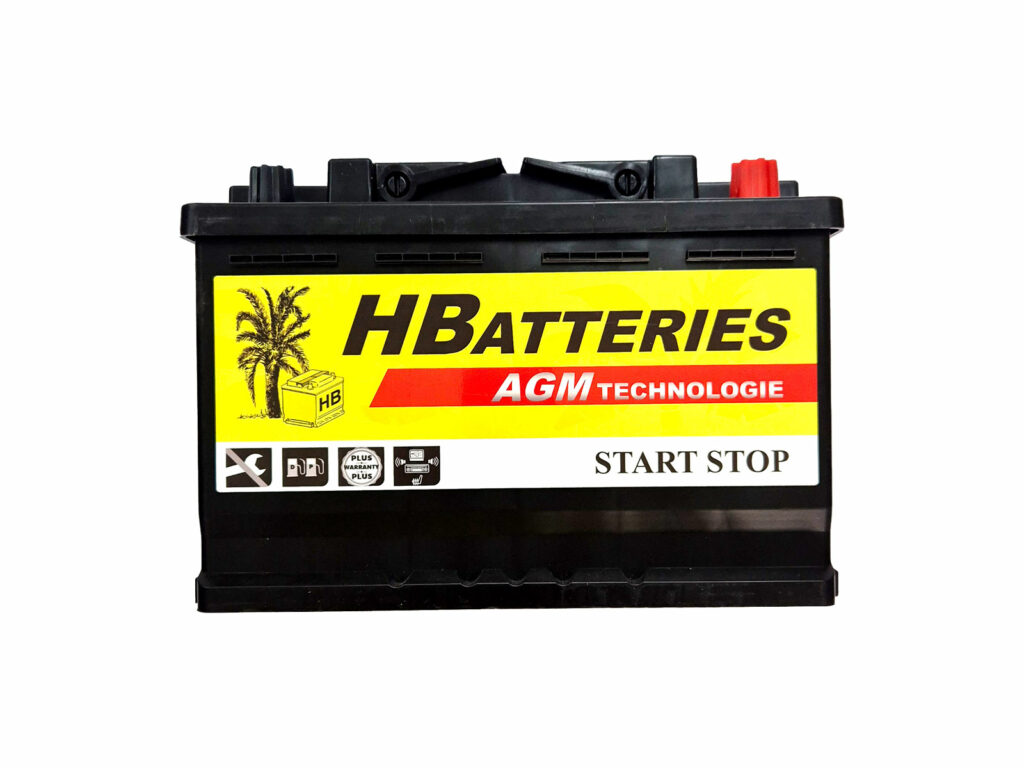 batteries AGM technologie start / stop